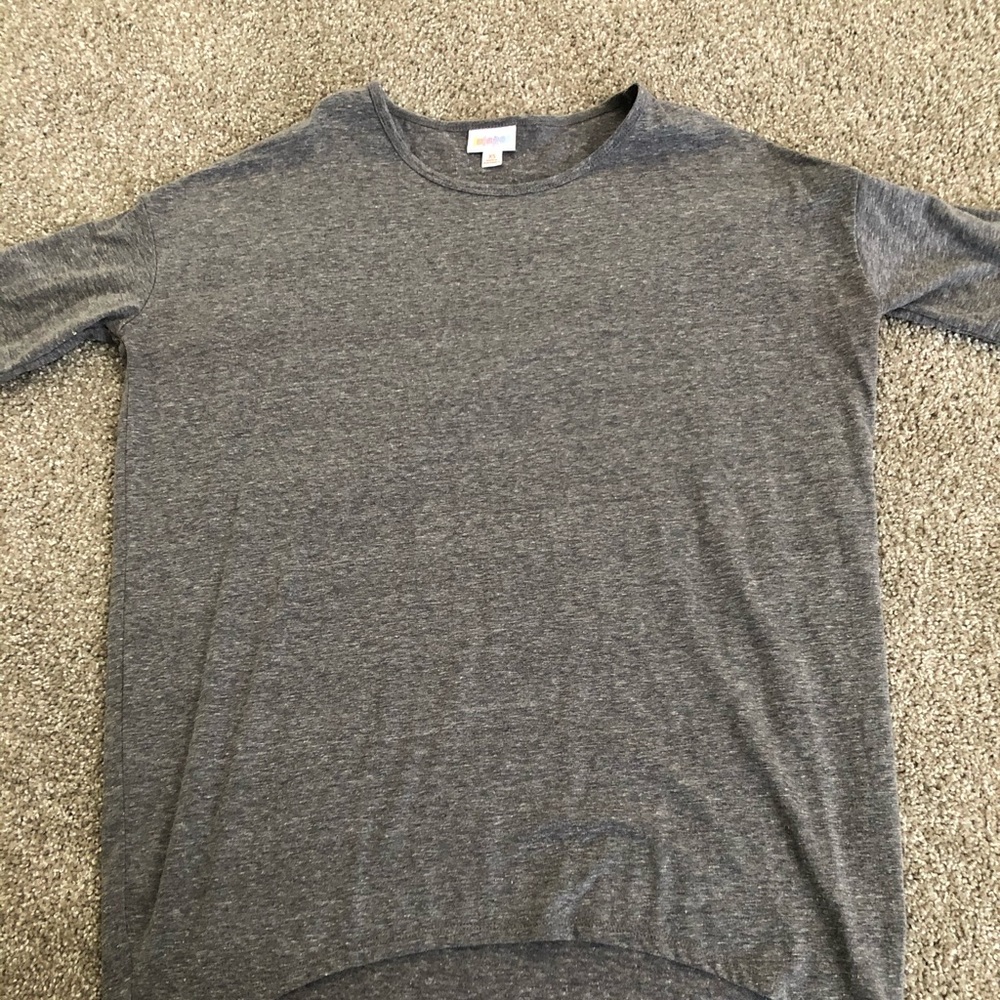 LuLaRoe solid gray Irma xs